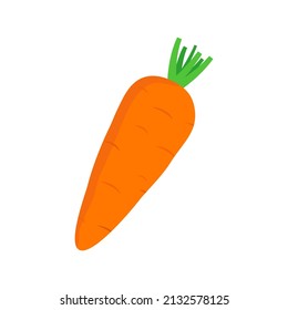 carrot icon on white background.