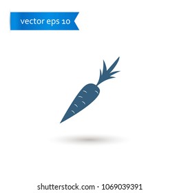 carrot. carrot icon. sign design. Vector EPS 10.