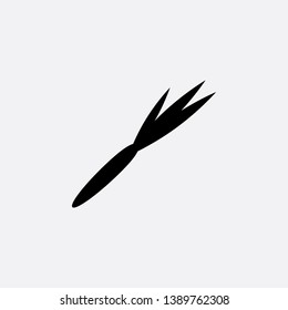 carrot icon sign signifier vector