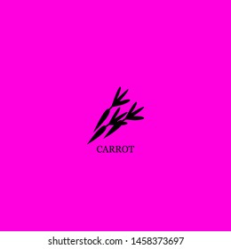 carrot icon sign signifier vector