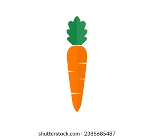 Carrot icon. Carrot sign, vegetarian carrot vector design and illustration.

