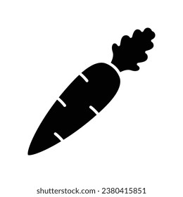carrot icon vector design template simple and clean