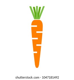 Carrot icon. Vector Illustration.