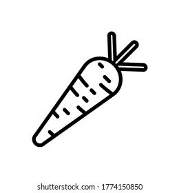 carrot icon vector illustration design