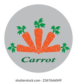 Carrot icon vector illustration design