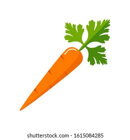 Carrot icon vector illustration. EPS 10