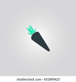 carrot icon. carrot vector. carrot sign