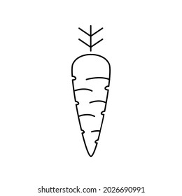 carrot icons symbol vector elements for infographic web