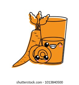 Carrot and juice design