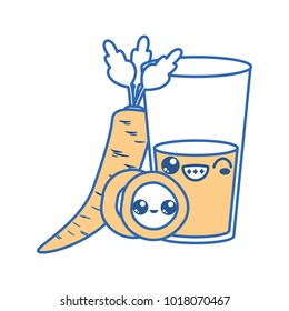 Carrot and juice design