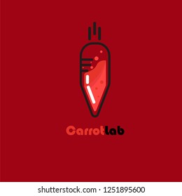 carrot lab plant logo ideas