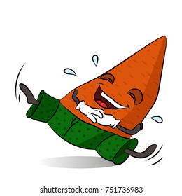 carrot laughs, vector