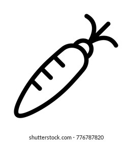  carrot Line icon