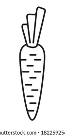 Icono de línea de restricción. Ilustración aislada de vectores sobre fondo blanco.