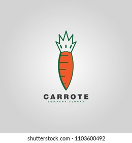 Carrot logo design