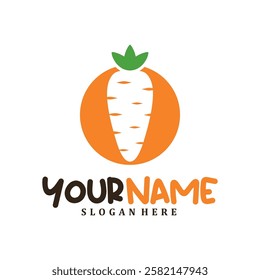 Carrot logo design concept vector. Carrot Logo Design Template. Creative Symbol. Icon