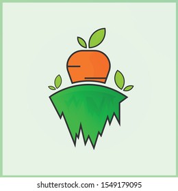 carrot logo design carrot logo template