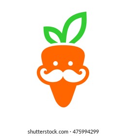 Carrot logo icon. 