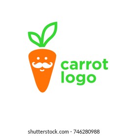 Carrot logo icon. 