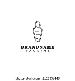 carrot logo icon design template modern vector illustration