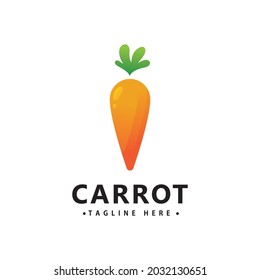 Carrot Logo Icon Vector Design Template