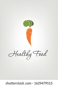 Carrot logo on a white background