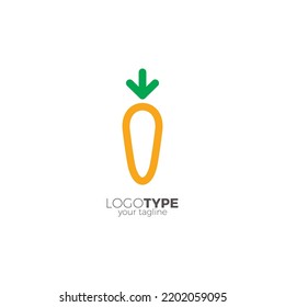 Carrot Logo Simple and clean design