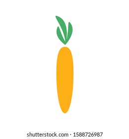 Carrot logo template vector icon design
