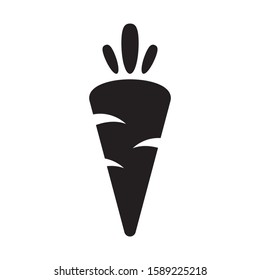 Carrot logo template vector icon design