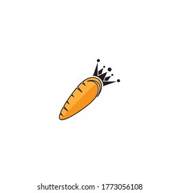 Carrot logo template vector icon design