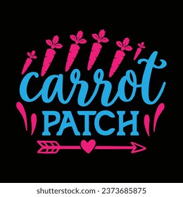 Carrot patch - Easter design