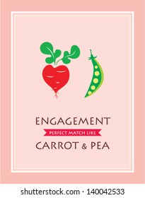 carrot and pea a perfect match