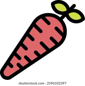 A carrot is a root vegetable known for its crunchy texture and sweet flavor. Rich in vitamins, fiber, and antioxidants, it promotes eye health, digestion, and overall nutrition in various dishes.