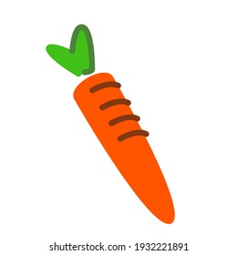 Gráfica vectorial simple y colorida. Icono aislado.