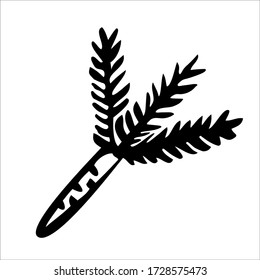 Carrot sketch vector illustration. Ripe vegetable hand drawn. Organic diet food isolated on white background. Monochrome drawing. Ink style. For menu, icon, farmers market, grocery, store, print. 