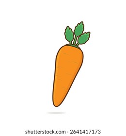 Carrot. carrot vector. carrpt illustration cartoon design