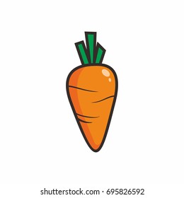 Carrot Vector Color