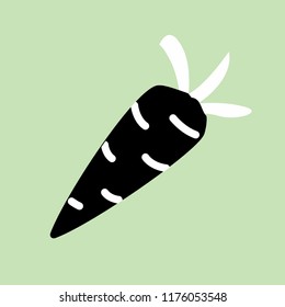 carrot vector icon