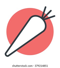 Carrot Vector Icon