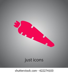 carrot vector icon