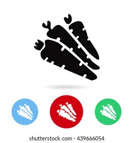 carrot vector icon