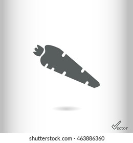 carrot vector icon