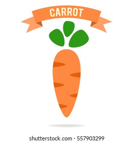 Carrot vector icon