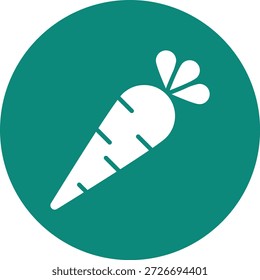 Karotte Vektor Symbol Design Illustration