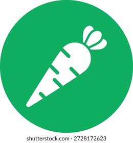 Carrot Vector Icon Design Illustration