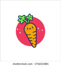 Ilustración de iconos vectores de zanja. Verdura. Estilo de caricatura plano adecuado para la página de aterrizaje web, pancarta, adhesivo, fondo