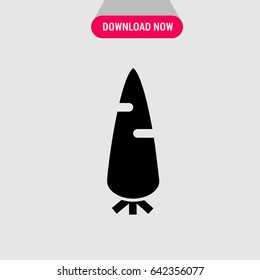 Carrot Vector Icon, The orange vegetable symbol. Simple, modern flat vector illustration for mobile app, website or desktop app 