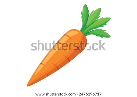 Carrot Vector Illustration for Graphic Design Projects