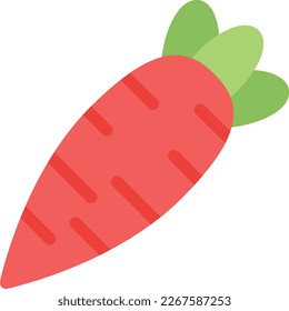 carrot  Vector illustration on a transparent background. Premium quality symmbols. Line Color vector icons for concept and graphic design. 
