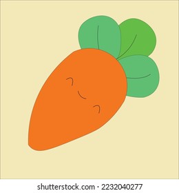 Carrot vector for logos or additional images